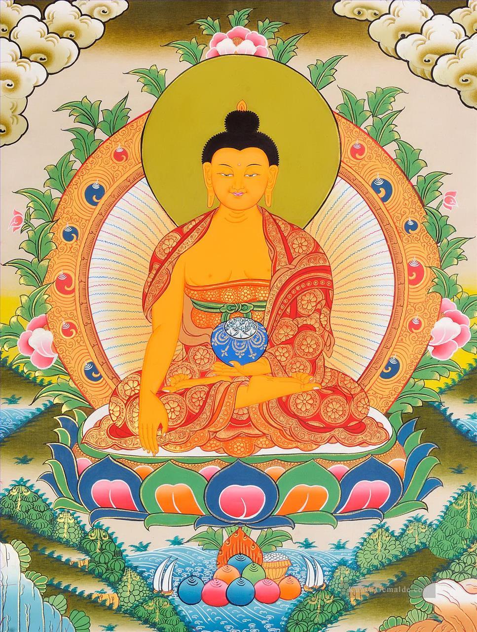 Gautam Buddha tibetischer Buddhismus Ölgemälde